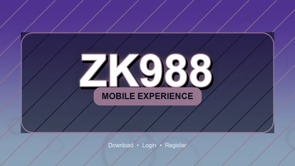 zk988 APK Resmi Unduh